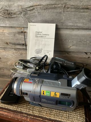 Vintage Sony Digital Video Camera Recorder Digital 8 2