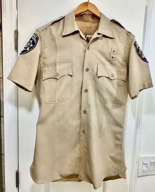 Chp California Highway Patrol Uniform Shirt Pants Boots Accessories Badge