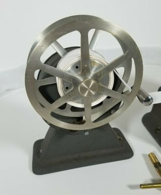 Vintage Gamewell Fire Alarm Ticker Tape Telegraph W/ Take Up Reel - VIDEO Desc 3