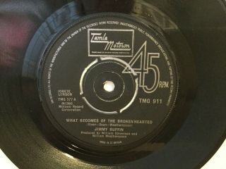 Jimmy Ruffin ‎– What Becomes Of The Broken Hearted - 7 " Vinyl - 1974 - Ref.  7438