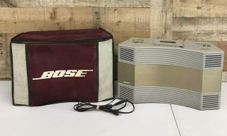 Vintage Bose Acoustic Wave Music System Model Aw - 1 Am/fm Cassette Player