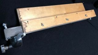 Vintage Craftsman Geared Table Saw Rip Fence Off Of Model 113.  27520.  Our 3
