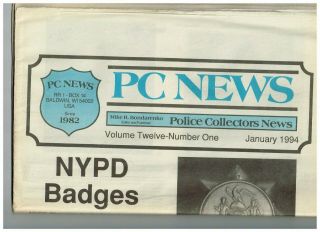 Police Collectors News - 13,  years of back issues - 3