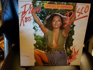 Diana Ross ‎– The Boss Special 12 " Version Disco Lp M 00026d1 65605 - D