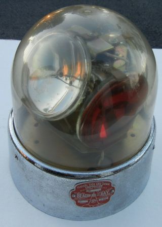 Federal Sign And Signal Beacon Ray Model 175 Firefighting Engine Rotating Light