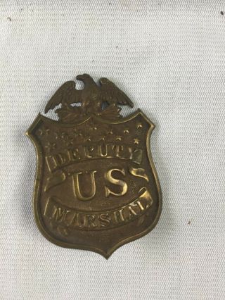 Rare Deputy U.  S.  Marshal Badge