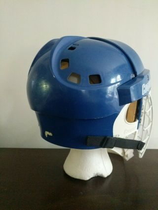 Vintage Cooper Sk 2000 Royal Blue Hockey Helmet 3