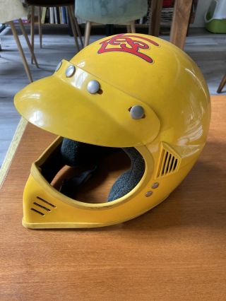Vintage Shell 80s « Yes » Bmx Helmet - Haro Gt Mongoose