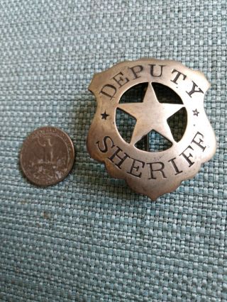 Antique Obsolete Deputy Sheriff Badge Police