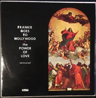 Frankie Goes To Hollywood - The Power Of Love 7 " Single Ztt Ztas 5 1984 Vg/vg