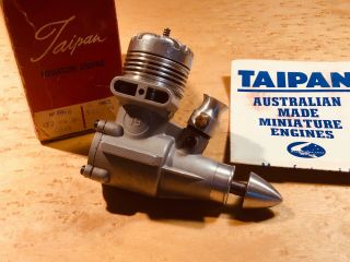 Vintage Taipan 19,  Cl Model Aeroplane / Airplane Engine,  Made By Gordon Burford