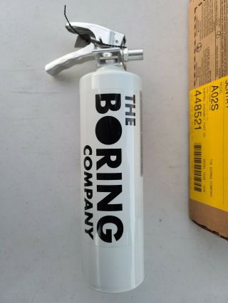 The Boring Company Fire Extinguisher - Elon Musk,  Spacex,  Tesla
