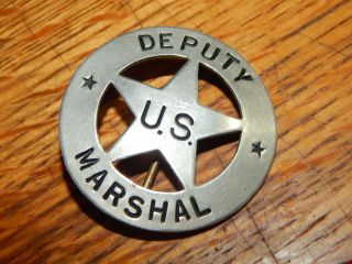 Antique Us Marshal Deputy Marshal Police United States Marshal La Stamp & Staty