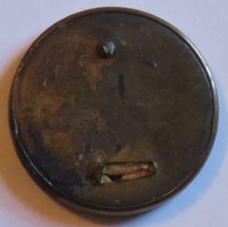 1864 Abraham Lincoln for President Ferrotype photo stick - pin,  dated BRASS FRAME 2