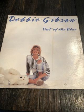 Debbie Gibson Out Of The Blue Atlantic Lp 33 Rpm Vinyl Record 937