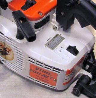 Stihl 011 AVT Chainsaw Electronic Quick Stop VTG.  Look 3