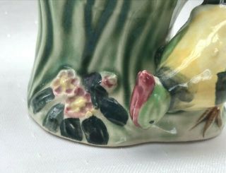 Vintage Ceramic Pheasant Bird Planter OCCUPIED JAPAN 2