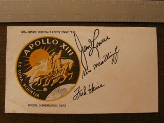Apollo 13 Crew Signed/Autographed 