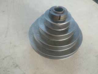Vintage 14 " Model 14 A 2b South Bend Drill Press Spindle Pulley 4010 Dpi Bearing