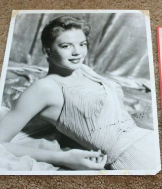 Natalie Wood Vintage Signed Autograph 8x10 Photo Hollywood 6