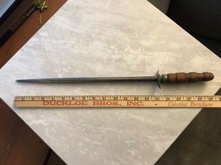 Antique F.  Dick 19”sharpening Steel