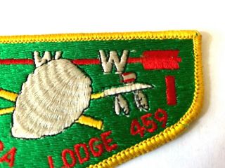 Catawba Lodge 459 BSA Boy Scouts of America Badges Patch WWW 4 3/4 