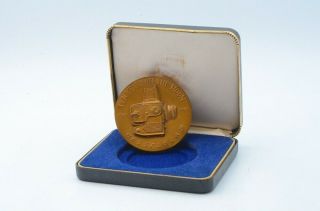 Rare Hasselblad Ten Years On The Moon Bronze Coin Apollo 11 1969 - 79 16761