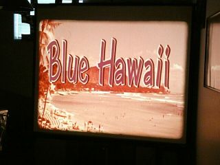 Vintage 16mm Movie Film Elvis Presley Blue Hawaii