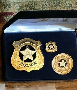 Mpdc Washington,  Dc 150th Anniversary Commemorative Police Badge/ Coin/ Pin 2011