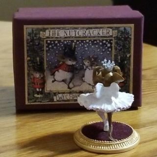 Wee Forest Folk NC4 Sugar Plum Fairy Nutcracker RETIRED,  LTD Ed,  Only 1000 made 3