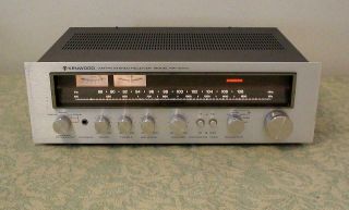 Vintage Kenwood Kr - 4070 Am/fm Stereo Receiver Serviced 40w Sounds Great