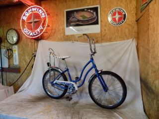1980s Schwinn Lil Chik 20 Girls Stingray Bike Vintage Fair Lady Muscle Bike Slik