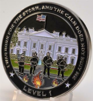 Us Secret Service Uniformed Division Civil Disturbance Unit Challenge Coin Trump