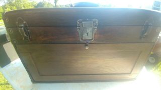 Vintage Sipco Shartow Iron Products Machinist Toolbox 7 Drawer Tool Box