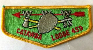Catawba Lodge 459 Bsa Boy Scouts Of America Badges Patches Www 4 ½ " X 2 "
