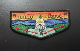 Order Of The Arrow Tutelo Lodge 161 S10 Rare Blue Ridge Mountain Council Brmc
