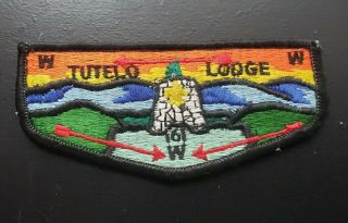 Order Of The Arrow Tutelo Lodge 161 Qs1 Rare Blue Ridge Mountain Council Brmc