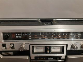 AIWA TPR - 955C 1979 vintage Boombox Cassette not. 3