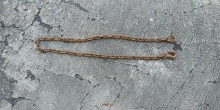 72 " Chain.  With Hooks/ Industrial /steampunk.  /art Hangers / Farm Decor.