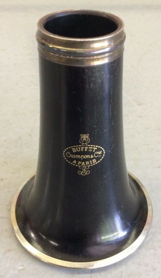 Vintage Buffet B12 B6 Crampton Wooden Clarinet Bell