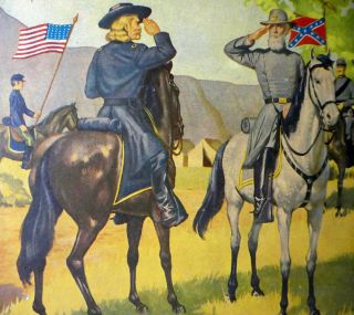 Vintage General Robert E Lee And Traveller,  Hartland No.  808,