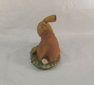 Masterpiece by Homco® Porcelain Mother and Baby Rabbit Porcelain Figurine 2