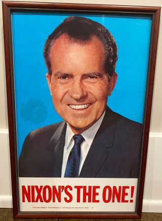 (1968) President Richard Nixon " Nixon 