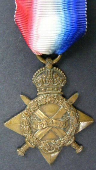Australian Medal: Ww1 1914 - 15 Star Mcfarlane 3 Fab Aif.  Died March 1916