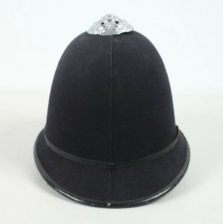 Vintage Obsolete Sussex Police Helmet Hat Great Britain Bobby Cop Policeman ' s 3