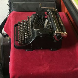 Vintage 1930 ' s Underwood Portable Typewriter Fully Functional Exc. 2