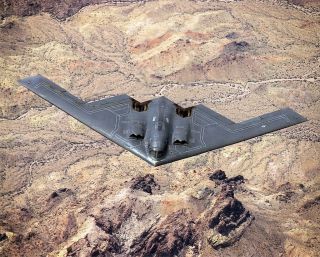 Northrop YB - 49 Metal Flown B - 2 Bomber Lucite Paperweight Award Presentation USAF 3