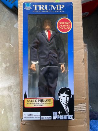 President Donald Trump Talking Doll From 2004 " The Apprentice "