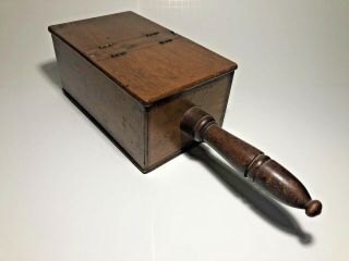 Vintage Wooden Voting Ballot Box Black Balling Dartmouth College Fraternity