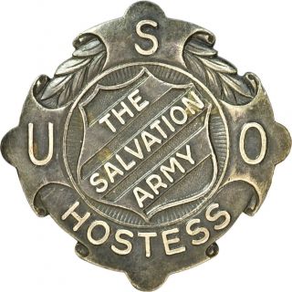 Salvation Army Uso Hostess - Pin Badge Wwii Ww Ii 2